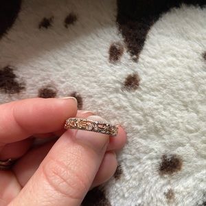Rose Gold and Silver ring